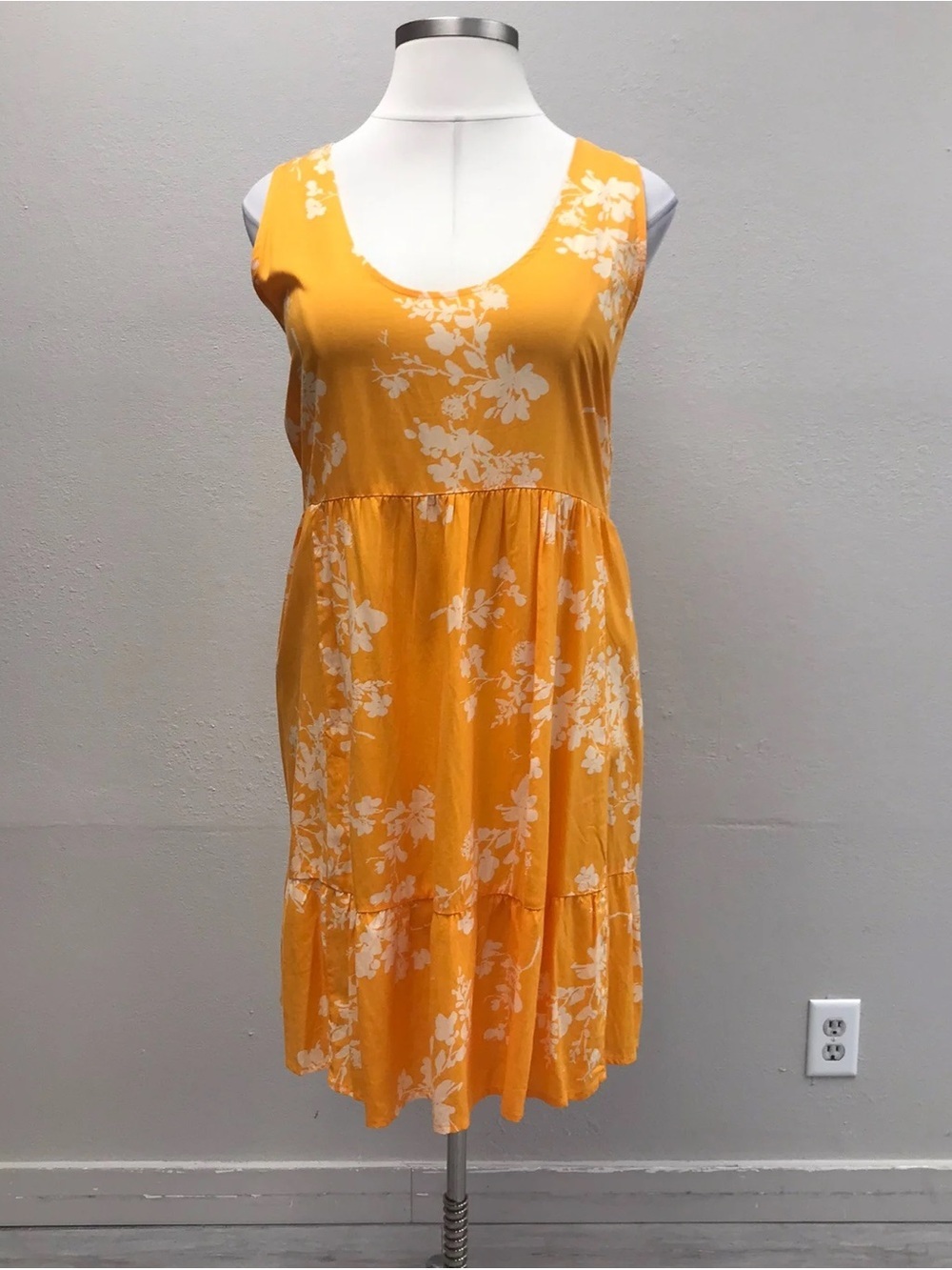 Torrid Floral Tiered Tank Dress - New - Size 26 (4)